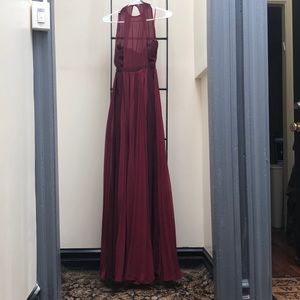 Burgundy Formal Dress